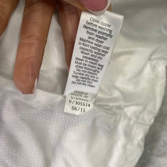 Athleta‎ Vest XXS Quilted Puffer Goose Down Zip Up Outdoor Athletic Lightweight - Picture 10 of 11